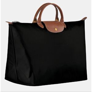 LONGCHAMP LE PLIAGE ORIGINAL L TRAVEL BAG, $205 black